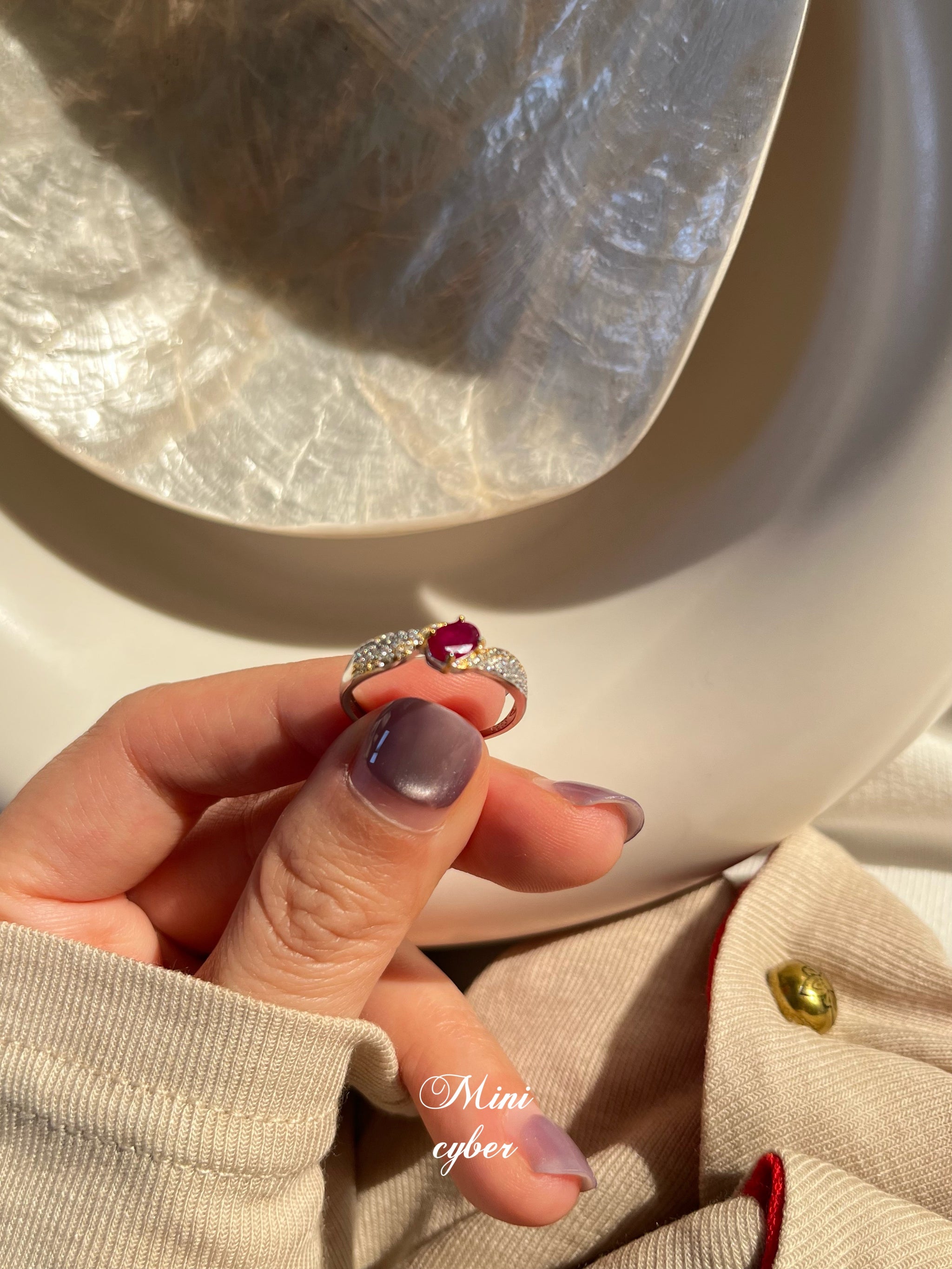 Ruby Radiance Ring