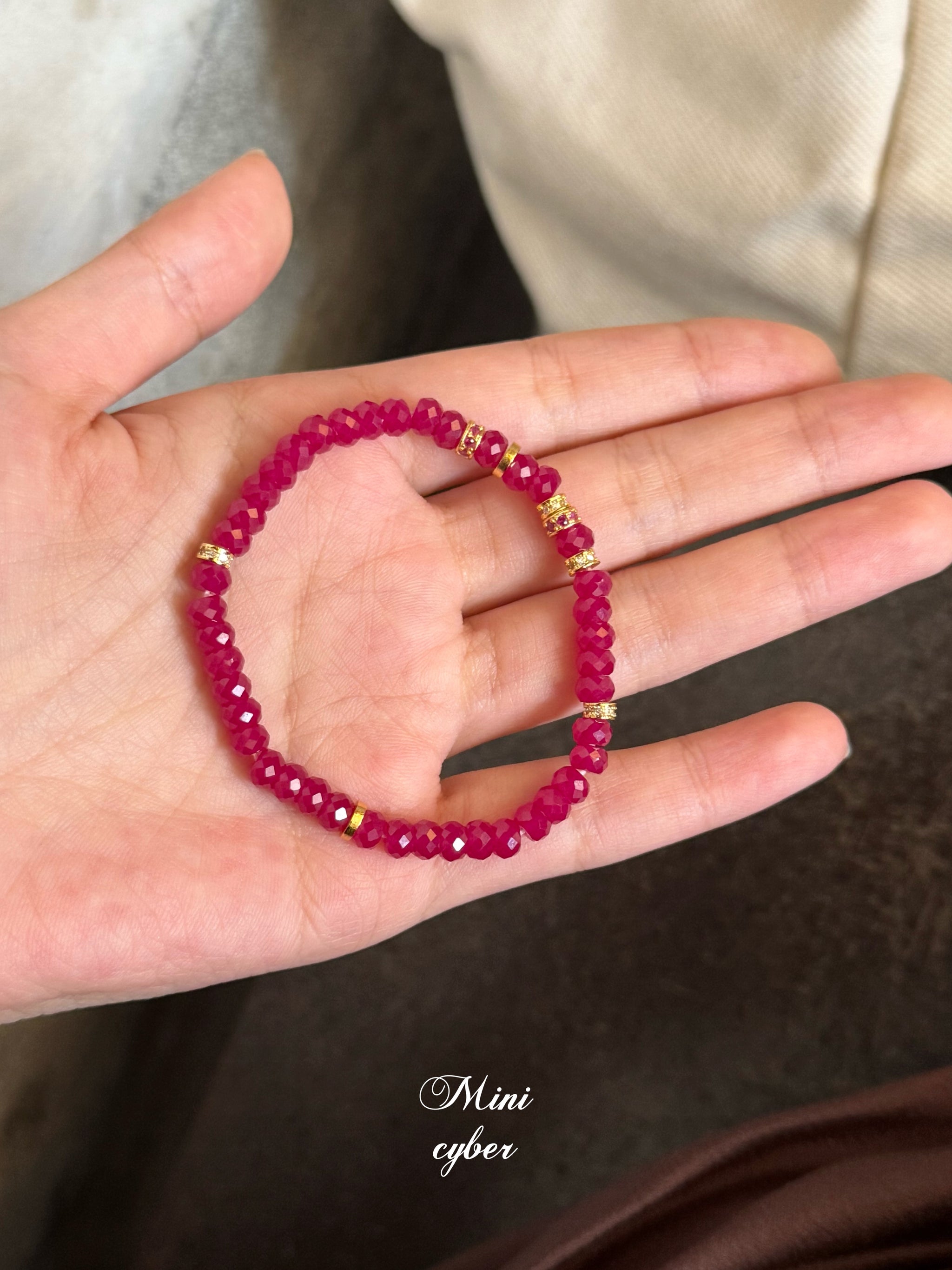 Ruby Radiance Bracelet