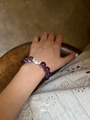 Grape Bliss Amethyst Bracelet