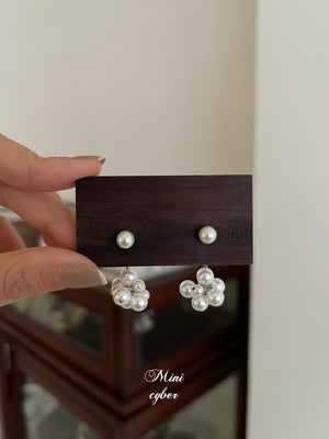 Bountiful Pearl Drops Earrings