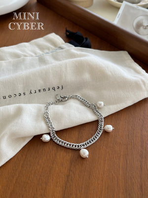 Pearl Waltz Chain Bracelet