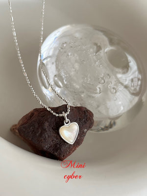 Pearlescent Glow Love Necklace