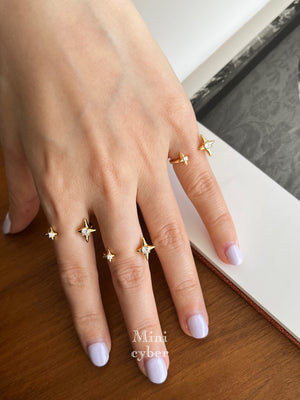 Twinkling Celestial Finesse Ring
