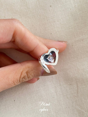 Relief Heart Ring