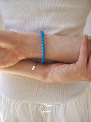 Blue Elf Charm Bracelet