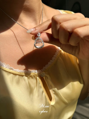 Jadeite Gourd Statement Necklace