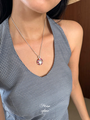 Jadeite Cabochon Dream Necklace