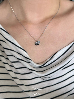 Panda Cub Sparkle Necklace