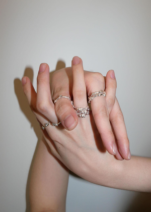 Stacked Silver Essence Set