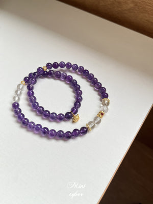 Amethyst Fortune Pot Bracelet