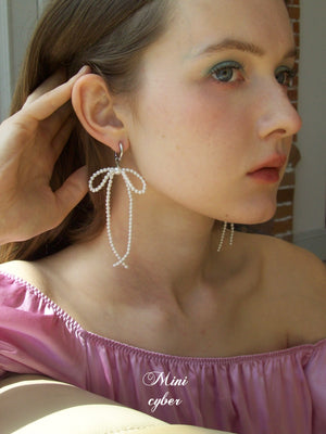 Butterfly Fairy Pearl Earrings