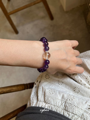 Grape Bliss Amethyst Bracelet