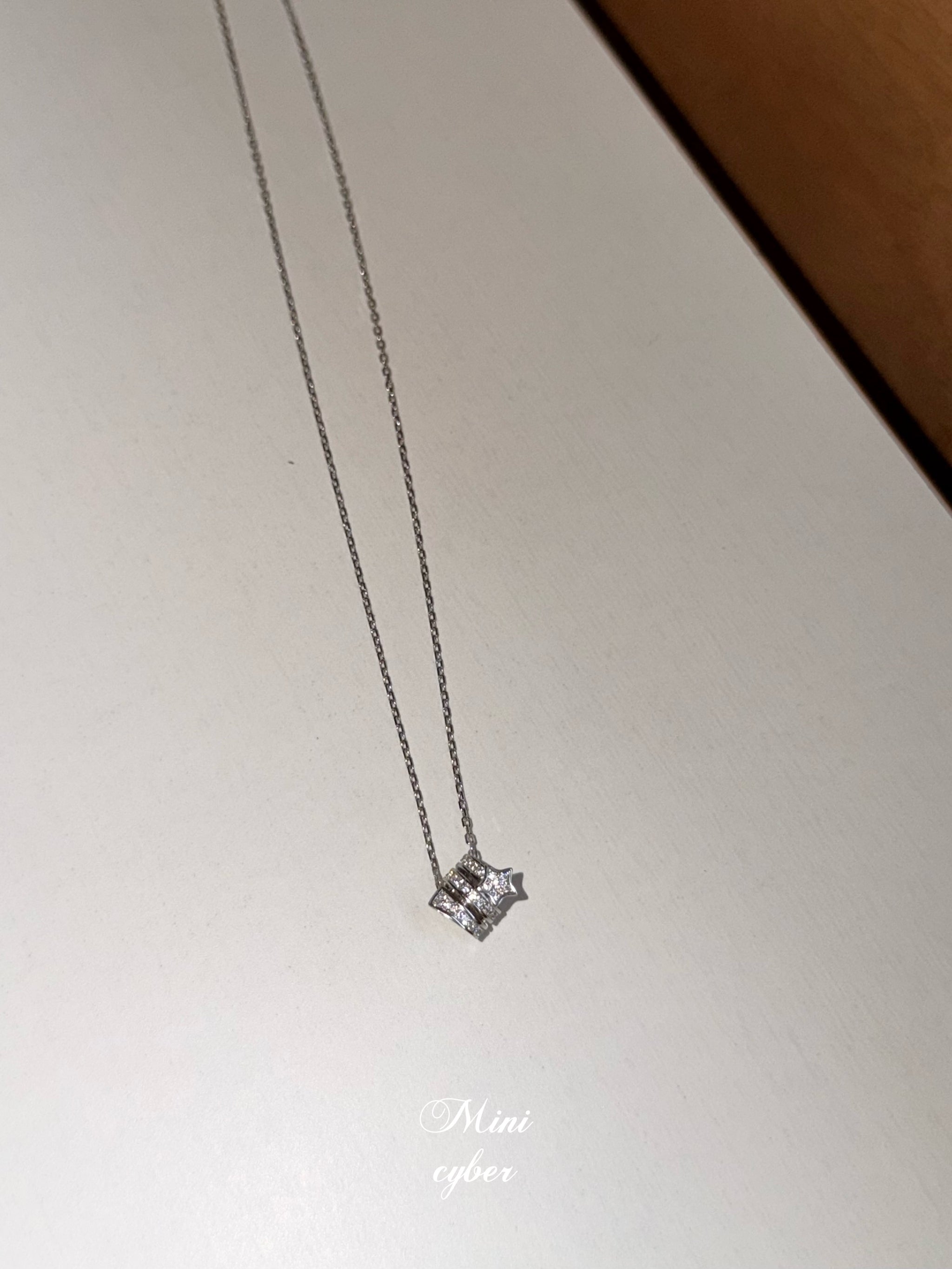 Frozen Moment Shooting Star Pendant