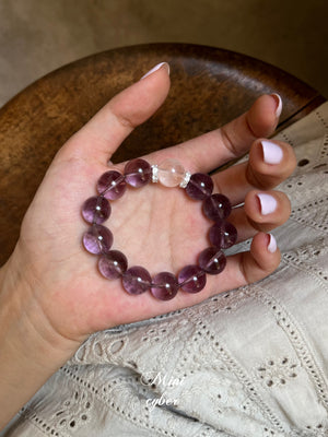 Grape Bliss Amethyst Bracelet