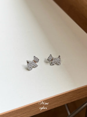 Parisian Pup Sparkle Studs