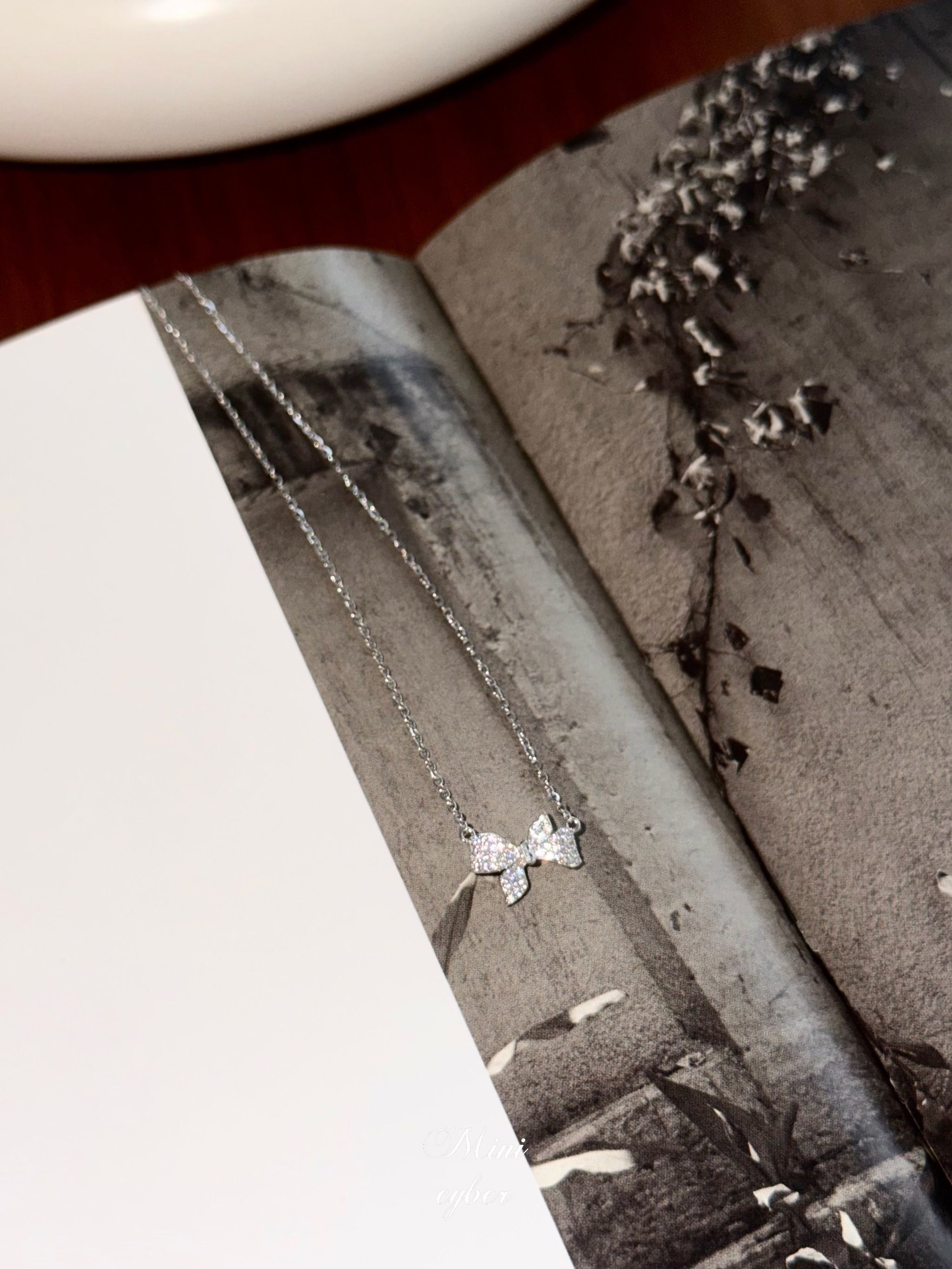 Butterfly of the Diamond Garden Necklace