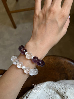 Grape Bliss Amethyst Bracelet