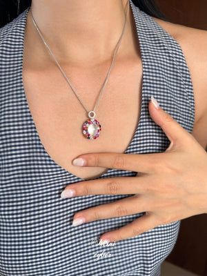 Jadeite Cabochon Dream Necklace