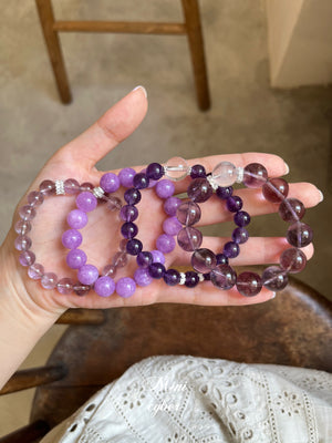 Grape Bliss Amethyst Bracelet