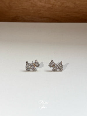Parisian Pup Sparkle Studs