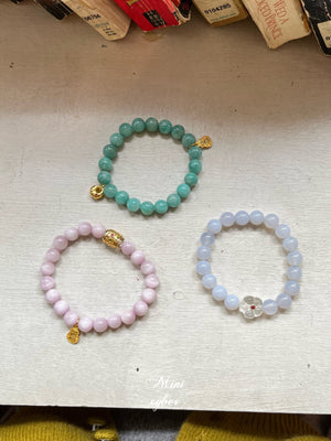 Crystalline Harmony Bracelets