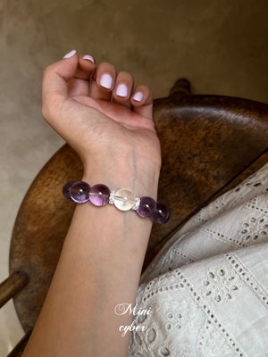 Grape Bliss Amethyst Bracelet