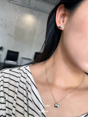 Panda Cub Sparkle Earrings