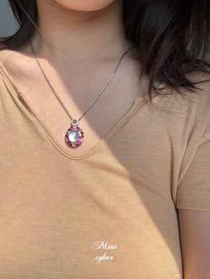 Jadeite Cabochon Dream Necklace