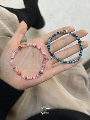 Traces of Light Years Beaded Bracelet