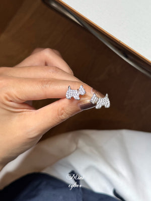 Parisian Pup Sparkle Studs
