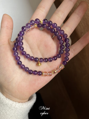 Amethyst Fortune Pot Bracelet