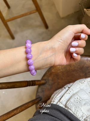 Frosted Radiance White Crystal Bracelet