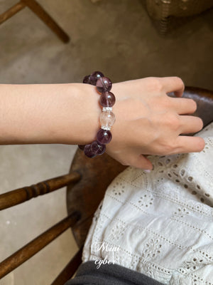 Grape Bliss Amethyst Bracelet