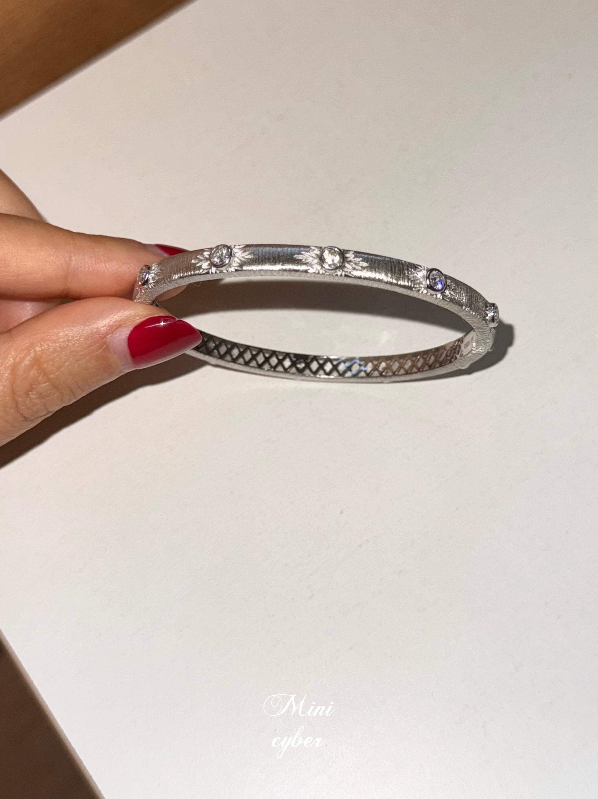 Satin-Glow Boucheron Cuff