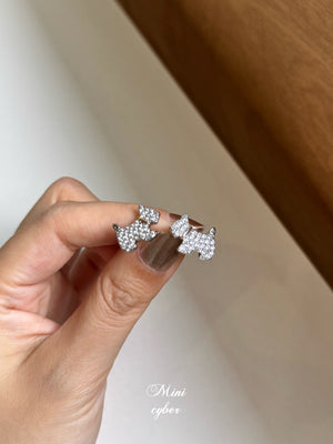 Parisian Pup Sparkle Studs