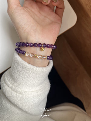 Amethyst Fortune Pot Bracelet