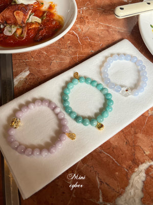 Crystalline Harmony Bracelets