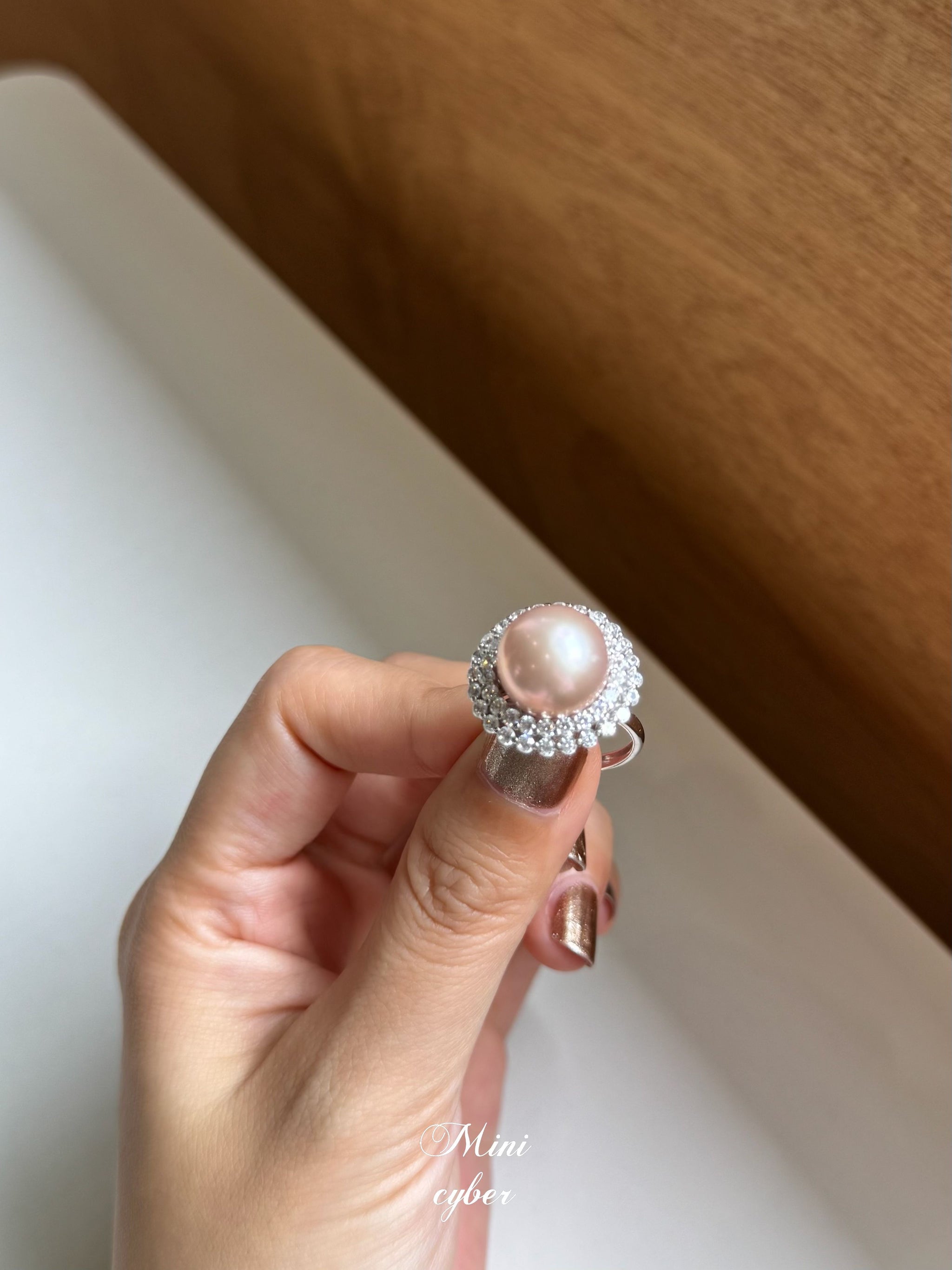 Aurora Edison Pearl Ring
