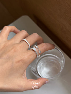 Stacked Silver Essence Set