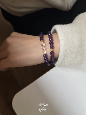 Amethyst Fortune Pot Bracelet