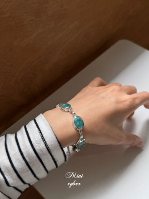 Raw Cabochon Handcraft Bracelet Collection
