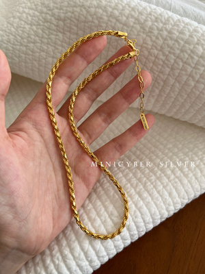 Gold and Silver Chain