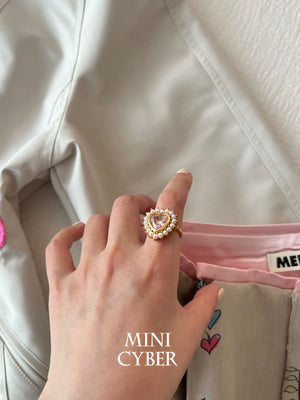 Enchanted Pink Princess Ring