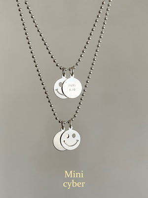 Angel's Smile Engraving Necklace