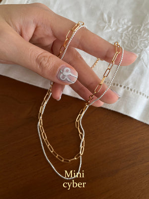 Gold & Silver Fusion Necklace
