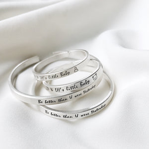 Eternal Promise Engraving Bracelet