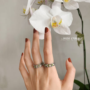 Floral Book Ring