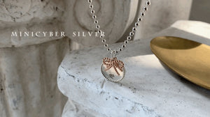 Beloved Bow Engraving Necklace